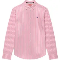 Superdry pour femme. W4010565A Chemise slim oxford rose (XS), Casuel, Coton, Manche longue