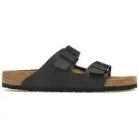 Birkenstock Arizona, modèle Birko-Flor, couleur noire - Taille européenne 48