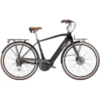 Via Veneto Vélo électrique E-Lite Man 28 pouces 7 V Noir Poudre de café (mat)