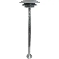 Dyberg-Larsen Luminaires d'extérieur , DL25, Métallique, Terrasse, Métal, Scandinave