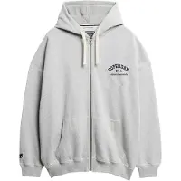 Superdry Veste de survêtement 'Athletic Essentials' gris clair