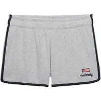 Superdry pour femme. W7110506A Short gaufré Retro grey (S), Casuel, Gris, Coton