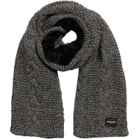 Superdry Écharpe noir chiné