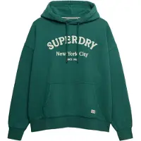 Superdry Sweat-shirt émeraude / blanc