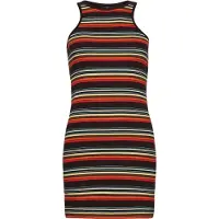 Superdry Femme Robe à dos Nageur Rayée Vintage Multiple Colours Taille: 42