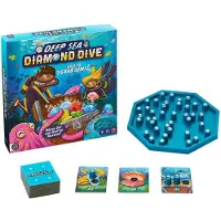 Mattel Deep Sea Diamond Dive Board Game Multicolore Enfants