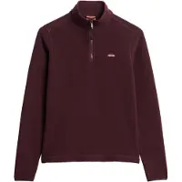 Superdry Femme Pull Polaire à Demi-zip Violet Taille: 36