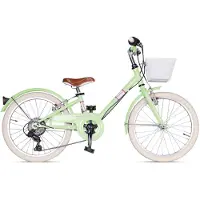 Via Veneto - Vélo unisexe pour enfants Giulietta Lady 20" 6 vitesses, taille 27, vert Giulietta