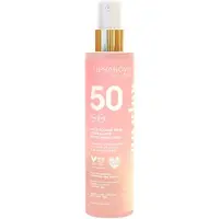 Alphanova sun Huile solaire rose scintillante SPF50 aux huiles bio 125 ml Huile