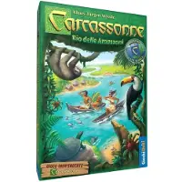Giochi uniti Carcassonne: Rio delle Amazzoni (Édition italienne) – Jeu de société – – 2-5 joueurs – 8+