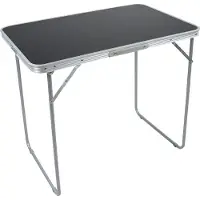 VCM Table de jardin pliable | Table à manger | Dimensions env. H. 70 x W. 80 x D. 53 cm | Table pliante | Meubles de jardin - Galdas 80x53