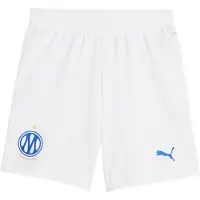 Puma Olympique Marseille 26/27 Replica Home Junior Shorts Blanc 5-6 Years Enfants