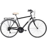 Letoule Tropaiz - City Bike 28 - 6V Steel Man - Noir