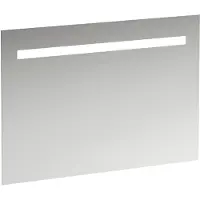 Laufen Miroir Run Leelo avec éclairage LED horizontal intégré, cadre en aluminium, 1000 mm, version pour interrupteur externe, H4476619501441