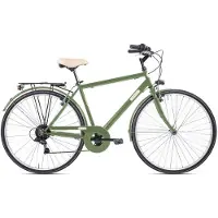Letoule Tropaiz - City Bike 28 - 6V Steel Man - Vert émeraude foncé
