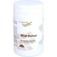 Vitaworld MSM en poudre, pour soutenir les muscles, les tendons et les ligaments, 200 g de poudre