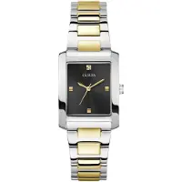 GUESS Montre à affichage analogique 'BONNIE' or / noir / argent