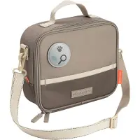 Done by Deer Tiny Trails Insulated Lunch Bag Marron Enfants