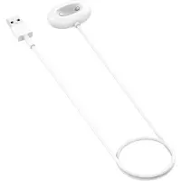 Wigento Câble de chargement magnétique USB-A pour Google Pixel Watch 4, avec base de chargement, 1 mètre, blanc
