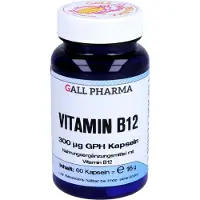 GALL PHARMA GALL PHARMA, capsules de vitamine B12 300 µg (GPH), boîte de 60 capsules