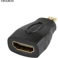 Vivanco ViVanco47/14 04 HDMI Type A (Standard) HDMI Type D (Micro) Noir