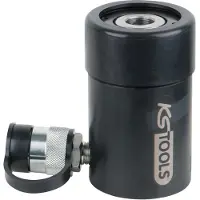 Ks Tools Vérin hydraulique à piston creux 12 t