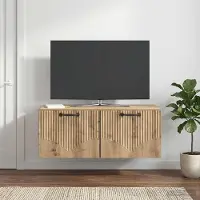 Prolenta Maison Exclusive - Meuble TV mural 78,5 x 41 x 30 cm, chêne Artisan