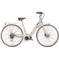 Via Veneto Vélo électrique E-Lite Lady 28 pouces 7V Beige Cappuccino