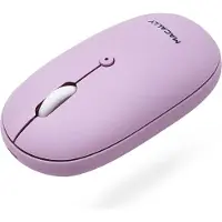 Macally - Souris Bluetooth rechargeable (violet)