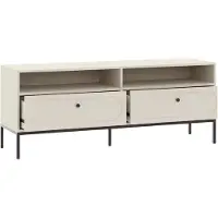 3Xeliving Meuble TV, cachemire, 150 x 40 x 60 cm, beige. Dimensions alternatives : 150 x 60 x 40 cm