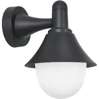 Forlight LEDS C4 Alan, applique extérieure - 15 W, IP65, noir
