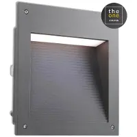 LEDS-C4 Appareil d'éclairage extérieur LED C4 Micenas - 22,5 W, lumière blanc chaud, 504 lm, indice de protection IP66, couleur grise