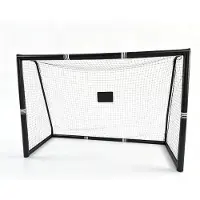 StarTech.com But de football pour jardin - But de 180 cm - Structure en acier robuste avec rembourrage - Filet résistant aux UV - Ancrages au sol - Adapté aux enfants et aux adultes