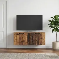 Prolenta Maison Exclusive - Meuble TV mural en bois ancien 78,5 x 31 x 30 cm