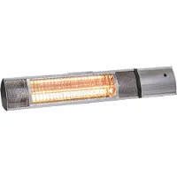 Hortus Terrassevarmer vaegmodel 1500 W fjernbetjening GT (211-352), Radiateur infrarouge, Noir