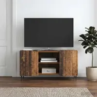 Prolenta Maison Exclusive - Meuble TV en bois ancien 102 x 34,5 x 52 cm, aggloméré