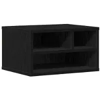 StarTech.com Table d'impression - Support pour imprimante - 40 x 32 x 22,5 cm - Matériau composite en bois - Tiroir de rangement - Capacité de charge : 60 kg - Chêne noir