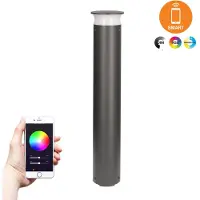 Forlight LEDS C4, applique extérieure Tuya – 3 W, lumière blanc chaud, 310 lm, indice de protection IP65, couleur grise