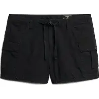 Superdry Pantalon cargo noir