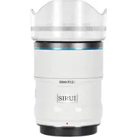 Sirui Sniper 33mm F1.2 APSC Auto-Focus Lens (Fuji X Mount, White) (Fujifilm X, APS-C / DX), Objectif, Blanc