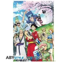 Abystyle - One Piece - Poster Wano Roulé Filmé (91.5x61cm)