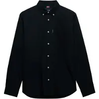 Superdry Essentials Oxford Long Sleeve Shirt Bleu XL Homme