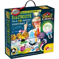 Lisciani Jeu Genius Science : Électricité - 50 expériences