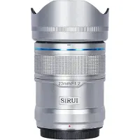 Sirui Sniper 23mm F1.2 APSC Auto-Focus Lens (Nikon Z Mount, Silver) (Nikon Z, APS-C / DX), Objectif, Argent