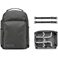 WANDRD PRVKE 21 Pocket Photo Bundle Black (Sac à dos photo, 21 l), Housse pour appareil photo, Noir