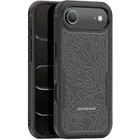 DUX Shld Series Robustes TPU und PC Hardcase 3m Fallsicher (Apple iPhone Air), Coque pour téléphone portable, Noir