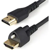 StarTech.com Hdmi Cable With Fixing Screw Hdmi 2.1 Cable 2 M Noir
