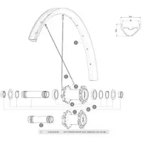 Mavic Jante Deemax Dh 20