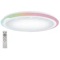 Eglo Plafonnier LIPARI blanc H:7,5 Ø:60cm dimmable 3000-6500K