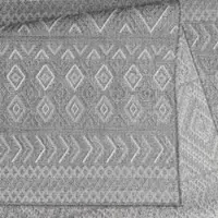 Tapis.fr Tapis d'intérieur & extérieur Verona gris 80x250 cm